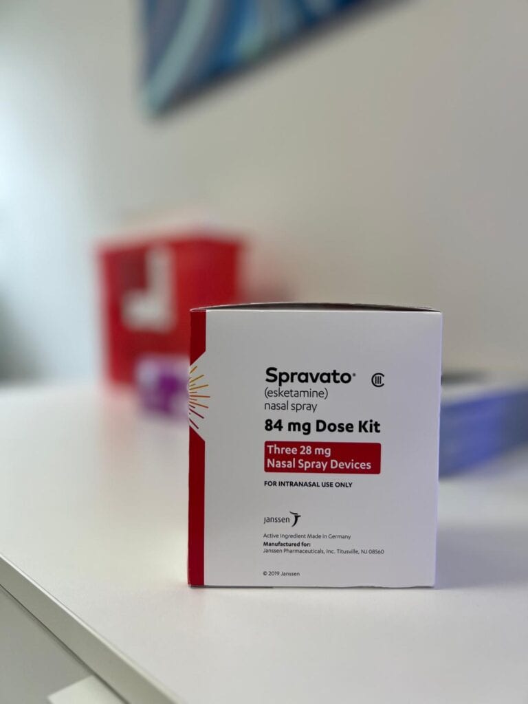 Spravato Esketamine Box at Avesta Ketamine Clinic in Tysons Virginia