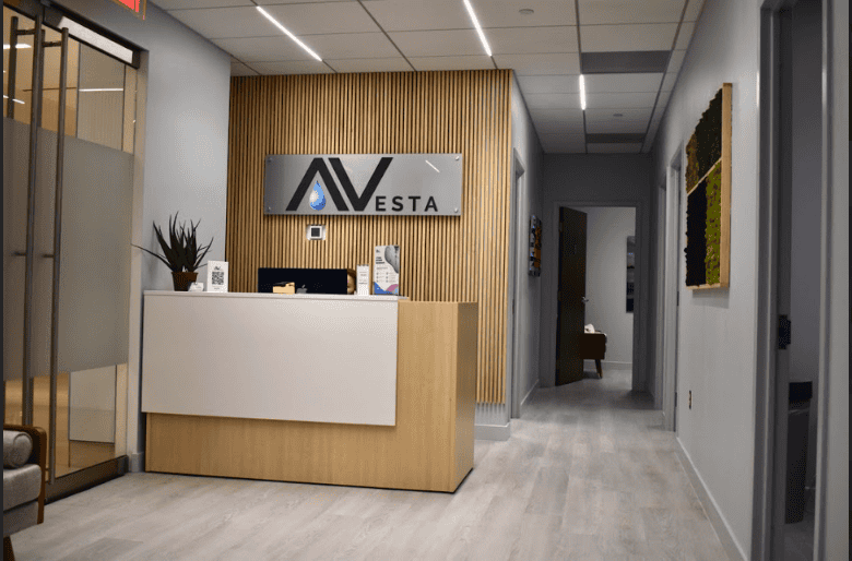 Avesta ketamine clinic lobby and care team