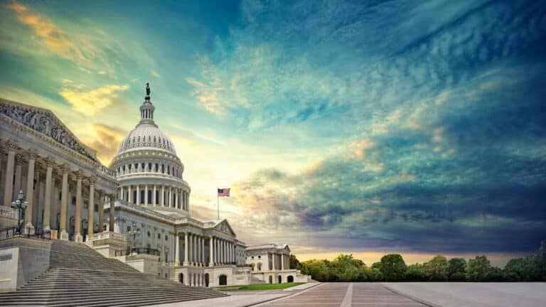 Image of the Capitol in Washington DC