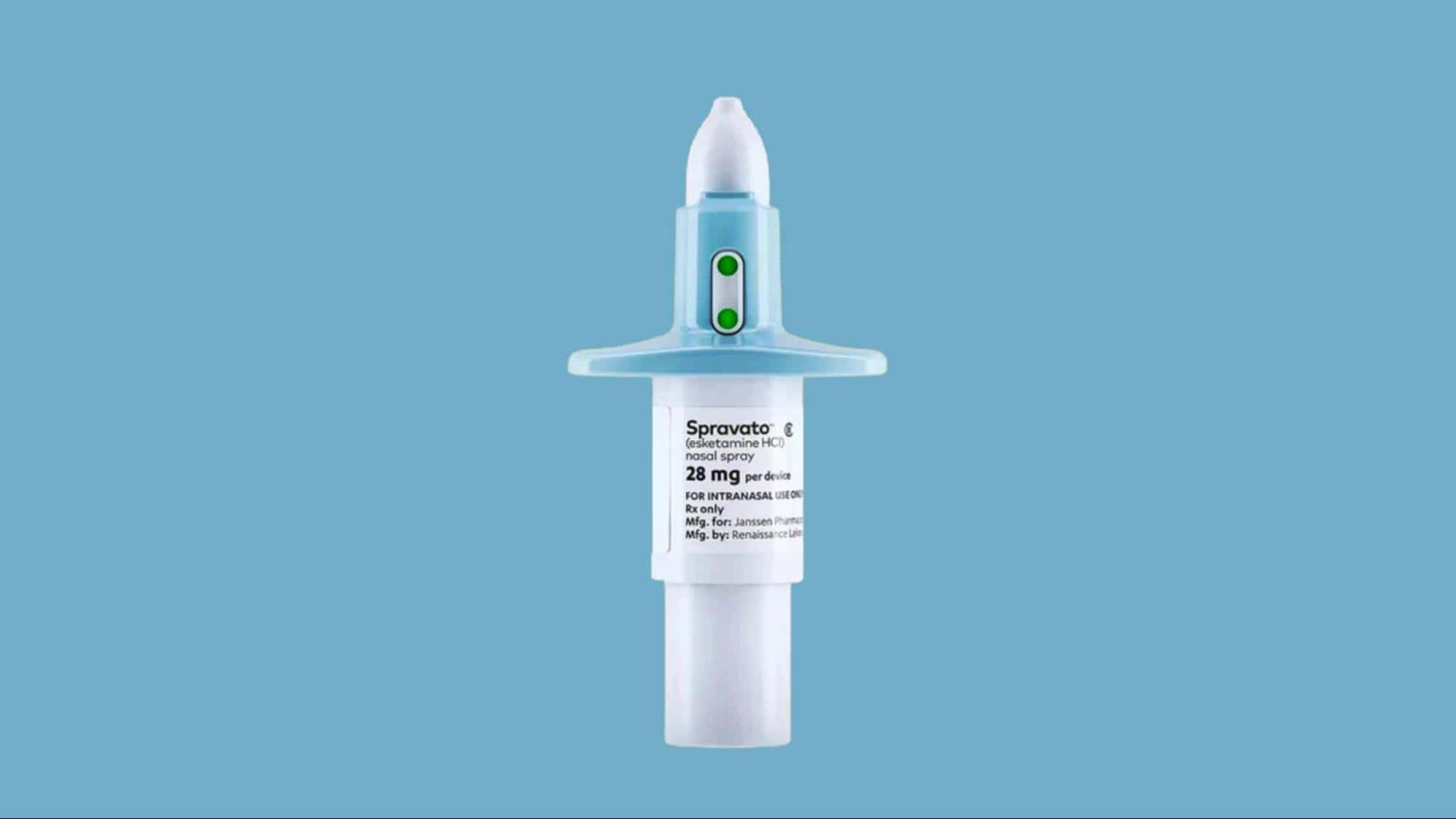 Spravato nasal spray esketamine for treating treatment resistant depression