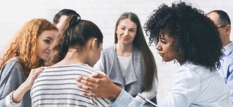 ketamine integration circle of patients discussing ketamine infusions