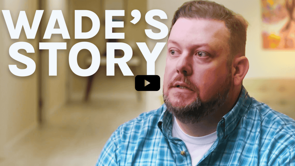 Veteran Wade sharing his personal recovery story after receiving ketamine therapy treatment at Avesta Ketamine and Wellness.