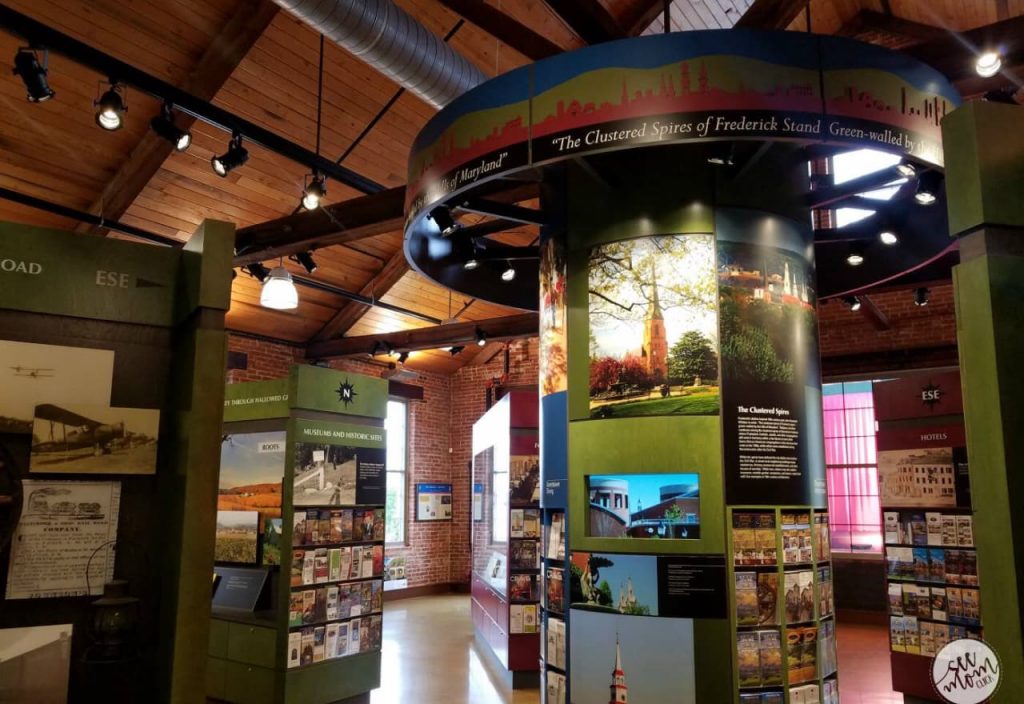 Image of Frederick Visitor Center Inside