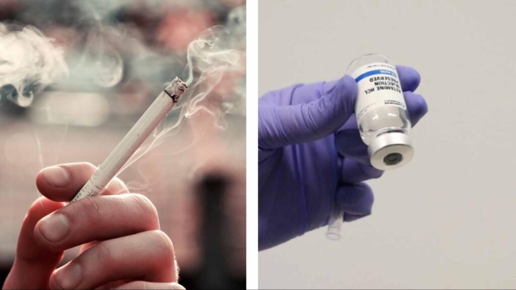 ketamine vs nicotine addiction